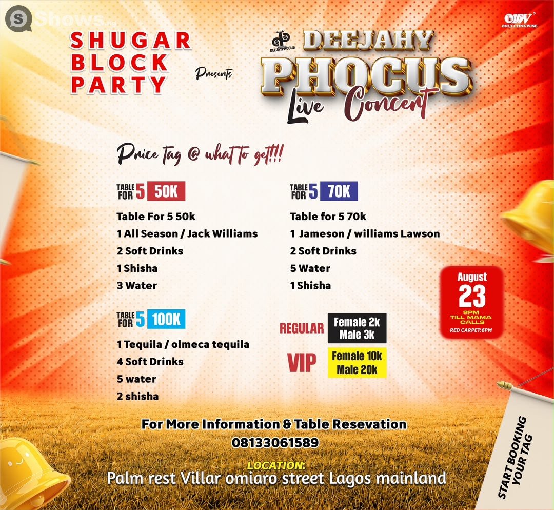 DEEJAHY PHOCUS Live Concent image 2